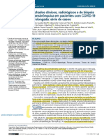 Achados Clínicos, Radiológicos e de Biópsia Transbrônquica em Pacientes Com COVID-19 Prolongada: Série de Casos