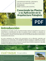 Conociendo Las Plantas y Su Aplicación en La Arquitectura Paisajista