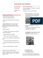 Hipertensão Secundária: Causas, Diagnóstico e Tratamento