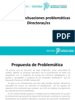 Diseño de Situaciones Problemáticas Directoras/es