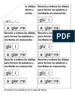 Encuentra Las Palabras en La Sopa de Letras