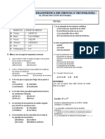 Evaluacion Diagnostica 5to Año 2023