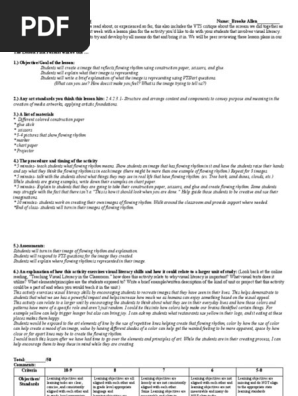 visual literacy lesson plan- ba