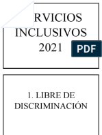 Servicios Inclusivos 2021