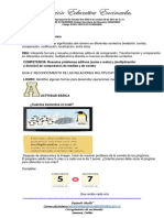 Matemáticas 3° - Unidad - 1 Guia 2 - Reconocimiento Relaciones Multiplicativas