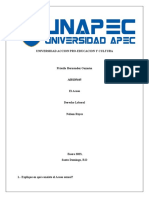 Acoso, TAREA DERECHO LABORAL