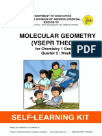 Molecular Geometry (Vsepr Theory) : For Chemistry 1 Grade 12 Quarter 2 / Week 4