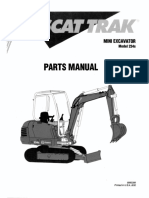Parts Manual: Mini Excavator