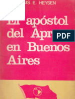1973. El apóstol del APRA en Buenos Aires. Luis Heysen