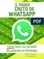 Alfredo Corona - El Poder Secreto de Whats App - Como Hacer Una Campaña de Publicidad en Whatsapp