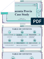 Placenta Previa Case Study: Adefuin, Jay Rovillos, Noemie M