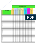 Nombres Y Apellidos: Registro de Asistencia