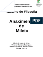 Trabalho de Filosofia