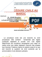 Dr. JDAINI Bouchra: Cours Magistral en Matière de