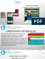 Arriendos Generales: Remodelaciones Y Reparaciones Locativas