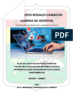 Plan de Capacitaciones - Computacion e Informatica