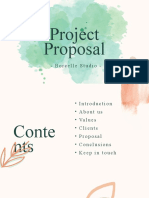 Borcelle Studio Project Proposal