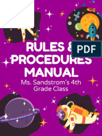 Rules Procedures Manual