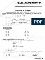 Teoria Combinatoria: Factorial de Un Número