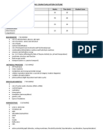 Sbi 4U1 Exam Evaluation Outline: Section Marks Time (Min) Student Score Knowledge Thinking/Investigation