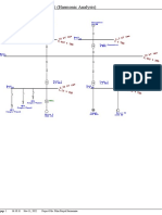 One-Line Diagram Harmonic Analysis OLV1