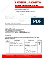 Lembaga Bantuan Hukum: Alat Bukti Penggugat Dalam Perkara Nomor: 369/Pdt - Sus-PHI/2022/PN - JKT.PST