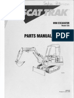 P Rts Manual: Mini Excavator