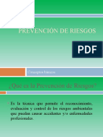 Prevención de Riesgos: Conceptos Básicos