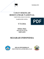 Soal Uas Sejarah Indonesia 2022-2023