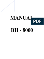 Manual B&H 8000
