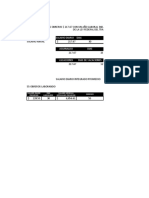 Calculo de costos de producción y Materia Prima Directa