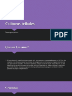 Culturas Tribales: Thomas Guerra Pacheco