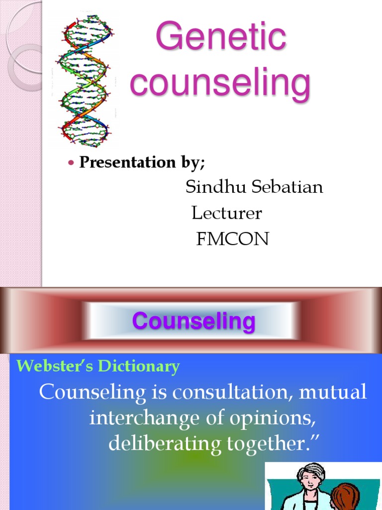 Understanding Genetic Counseling Basics | PDF | Genetic Counseling | Gene