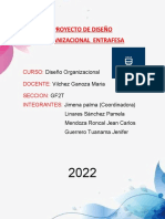 Proyecto de Diseño Organizacional Emtrafesa