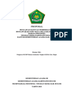 Proposal: Disusun Oleh: Pengurus MGMP Bahasa Indonesia Tingkat KKMA Kab. Bogor