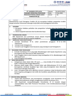 Pt. Gasindo Cipta Jaya Standard Operating Procedure Prosedur Pengeluaran Surat Peringatan (2) 1. Tujuan