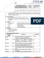 Pt. Gasindo Cipta Jaya Standard Operating Procedure Prosedur Pemberian Sanksi 1. Tujuan