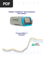 Download FieldSpec HandHeld 2 - User Manual by Alan Cooper SN63795848 doc pdf