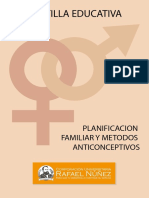 Cartilla Educativa: Planificacion Familiar Y Metodos Anticonceptivos