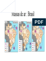 Massas de Ar: Brasil