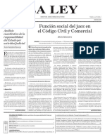 Barraza - Analisis Cuantitativo de La Responsabilidad Del Estado Por Actividad Judicial-La Ley