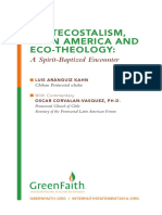 Pentecostalism Latin America and Eco Theologu