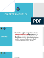 DM GEJALA, PENYEBAB, DIAGNOSIS DAN PENANGANAN