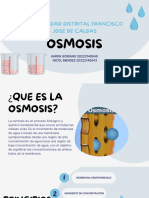 Universidad Distrital Francisco Jose de Caldas: Osmosis