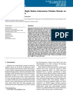 Genetic Diversity of Eight Native Indonesian Chicken Breeds On Microsatellite Markers