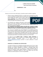 COM. 41-23 Justificaciones-Seguro - Recordatorio