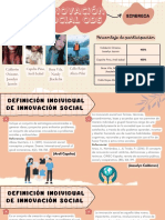 Innovación Social Ods: Integrantes: Porcentaje de Participación