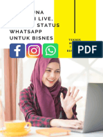 Cara Guna Aplikasi Live, Story & Status Whatsapp Untuk Bisnes