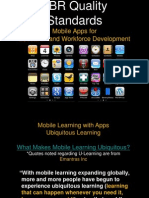 U-Learning TBRQualityStandards ModelApp