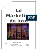 Marketing de Luxe